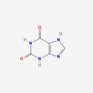 molecular formula C5H4N4O2 B584091 黄嘌呤 CAS No. 1262670-81-4