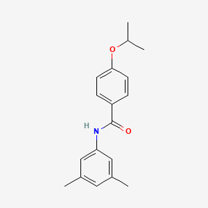 N-(3,5-dimethylphenyl)-4-(propan-2-yloxy)benzamide