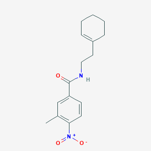 N-[2-(cyclohex-1-en-1-yl)ethyl]-3-methyl-4-nitrobenzamide