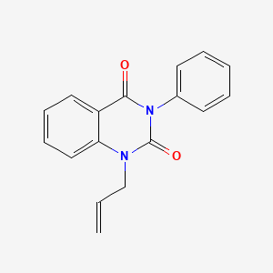 3-phenyl-1-(prop-2-en-1-yl)quinazoline-2,4(1H,3H)-dione