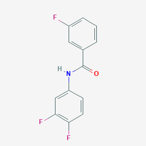 N-(3,4-difluorophenyl)-3-fluorobenzamide