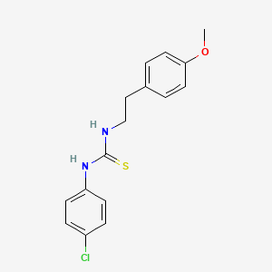 N-(4-chlorophenyl)-N'-[2-(4-methoxyphenyl)ethyl]thiourea