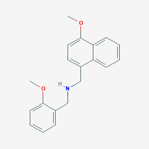 (2-methoxybenzyl)[(4-methoxy-1-naphthyl)methyl]amine