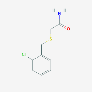 2-[(2-chlorobenzyl)thio]acetamide