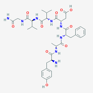 molecular formula C37H52N8O10 B058414 Deltorphin I CAS No. 122752-15-2