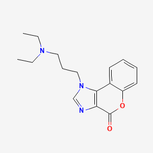 molecular formula C17H21N3O2 B5841569 1-[3-(diethylamino)propyl]chromeno[3,4-d]imidazol-4(1H)-one 