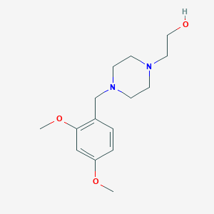 2-[4-(2,4-dimethoxybenzyl)-1-piperazinyl]ethanol