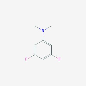 molecular formula C8H9F2N B058417 3,5-二氟-N,N-二甲基苯胺 CAS No. 123855-25-4