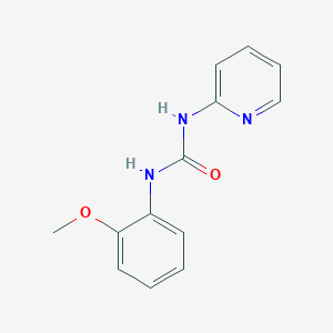 N-(2-methoxyphenyl)-N'-2-pyridinylurea