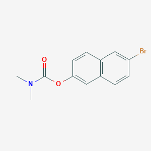 molecular formula C13H12BrNO2 B5842047 6-bromo-2-naphthyl dimethylcarbamate 