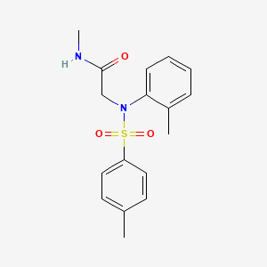 N~1~-methyl-N~2~-(2-methylphenyl)-N~2~-[(4-methylphenyl)sulfonyl]glycinamide