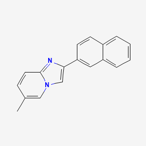 6-methyl-2-(2-naphthyl)imidazo[1,2-a]pyridine