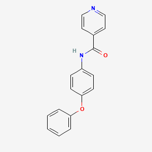 N-(4-phenoxyphenyl)isonicotinamide