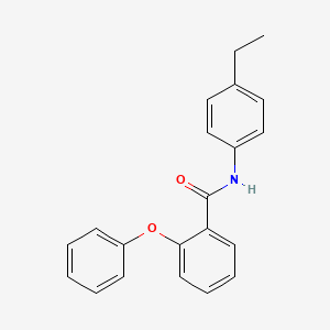 molecular formula C21H19NO2 B5842221 N-(4-ethylphenyl)-2-phenoxybenzamide 