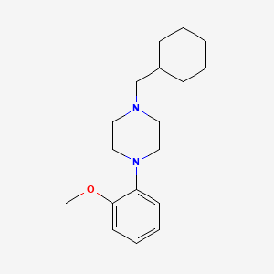 1-(cyclohexylmethyl)-4-(2-methoxyphenyl)piperazine