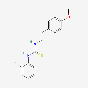 N-(2-chlorophenyl)-N'-[2-(4-methoxyphenyl)ethyl]thiourea