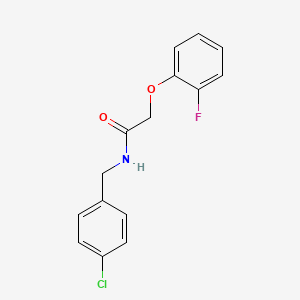 N-(4-chlorobenzyl)-2-(2-fluorophenoxy)acetamide