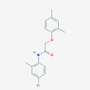 N-(4-bromo-2-methylphenyl)-2-(2,4-dimethylphenoxy)acetamide