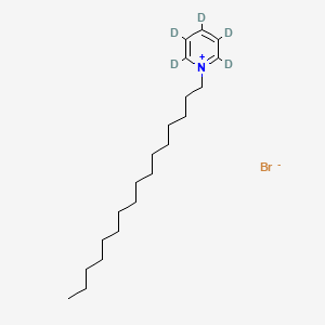molecular formula C21H38BrN B584238 n-Hexadecylpyridinium-d5 Bromide CAS No. 143715-91-7