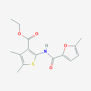 ethyl 4,5-dimethyl-2-[(5-methyl-2-furoyl)amino]-3-thiophenecarboxylate