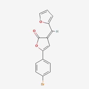 5-(4-bromophenyl)-3-(2-furylmethylene)-2(3H)-furanone
