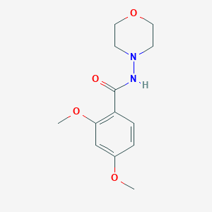 molecular formula C13H18N2O4 B5842649 2,4-dimethoxy-N-4-morpholinylbenzamide 