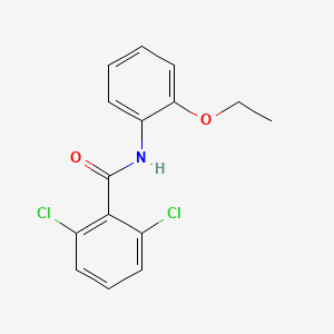 molecular formula C15H13Cl2NO2 B5842682 2,6-dichloro-N-(2-ethoxyphenyl)benzamide 