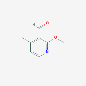 molecular formula C8H9NO2 B058427 2-甲氧基-4-甲基烟酰醛 CAS No. 123506-68-3