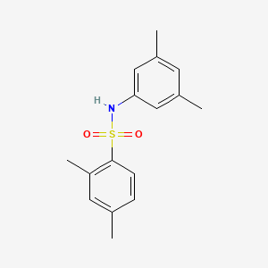 molecular formula C16H19NO2S B5842777 N-(3,5-dimethylphenyl)-2,4-dimethylbenzenesulfonamide 