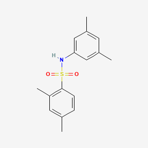 molecular formula C16H19NO2S B5842777 N-(3,5-二甲苯基)-2,4-二甲苯磺酰胺 