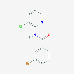 molecular formula C12H8BrClN2O B5842845 3-bromo-N-(3-chloro-2-pyridinyl)benzamide 