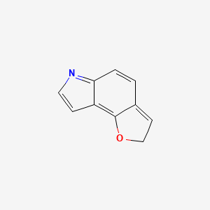 molecular formula C10H7NO B584287 2H-Furo[2,3-E]indole CAS No. 145015-50-5