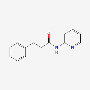 molecular formula C14H14N2O B5842886 3-phenyl-N-2-pyridinylpropanamide 