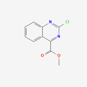 B584292 Methyl 2-chloroquinazoline-4-carboxylate CAS No. 1797884-06-0