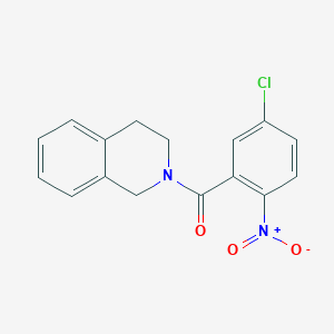 2-(5-chloro-2-nitrobenzoyl)-1,2,3,4-tetrahydroisoquinoline