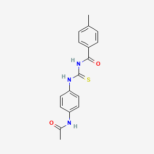 N-({[4-(acetylamino)phenyl]amino}carbonothioyl)-4-methylbenzamide