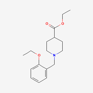 ethyl 1-(2-ethoxybenzyl)-4-piperidinecarboxylate