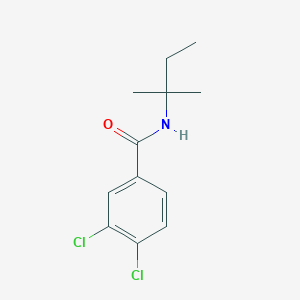 3,4-dichloro-N-(1,1-dimethylpropyl)benzamide