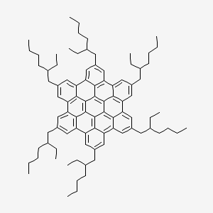 B584313 Hexa-(2-ethylhexyl)-hexa-peri-hexabenzocoronene CAS No. 850804-51-2