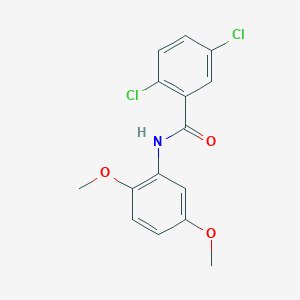 molecular formula C15H13Cl2NO3 B5843191 2,5-dichloro-N-(2,5-dimethoxyphenyl)benzamide 