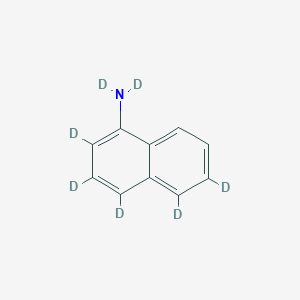 molecular formula C10H9N B584320 1-氨基萘-d7 CAS No. 78832-53-8