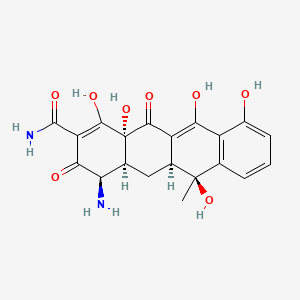 molecular formula C20H20N2O8 B584330 N-Des(dimethyl)-4-epi-tetracycline CAS No. 53864-51-0
