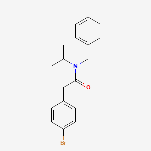 N-benzyl-2-(4-bromophenyl)-N-isopropylacetamide