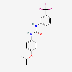 N-(4-isopropoxyphenyl)-N'-[3-(trifluoromethyl)phenyl]urea