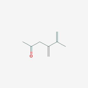 molecular formula C8H12O B058435 5-Methyl-4-methylidenehex-5-en-2-one CAS No. 117970-84-0