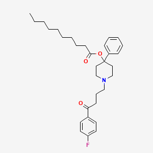 molecular formula C31H42FNO3 B584352 Dechloro Haloperidol Decanoate CAS No. 1797824-64-6