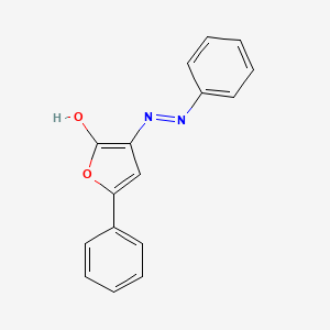 molecular formula C16H12N2O2 B5843547 5-phenyl-2,3-furandione 3-(phenylhydrazone) 