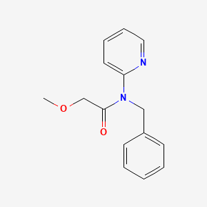 N-benzyl-2-methoxy-N-2-pyridinylacetamide