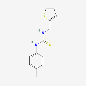 N-(4-methylphenyl)-N'-(2-thienylmethyl)thiourea