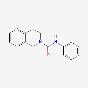 N-phenyl-3,4-dihydro-2(1H)-isoquinolinecarboxamide